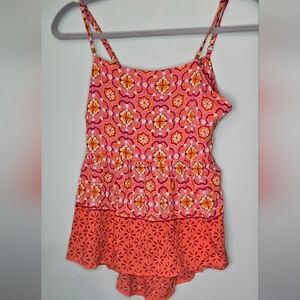 ANGIE FLORAL TANK TOP